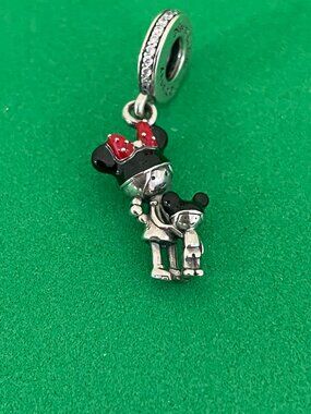 Pandora Disney Parks Mother Child Dangle Charm Sterling silver Charm